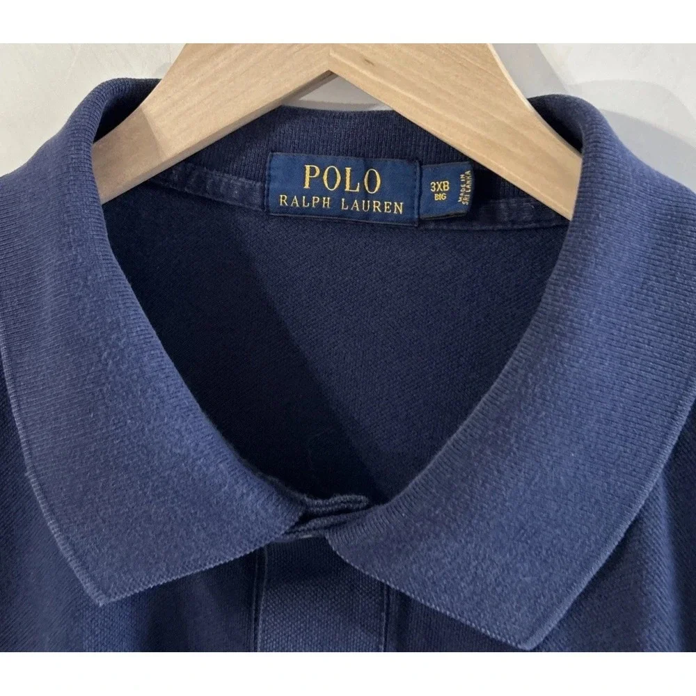 Mens Polo Ralph Lauren Big & Tall Short Sleeve Polo Shirt Sz 3XB